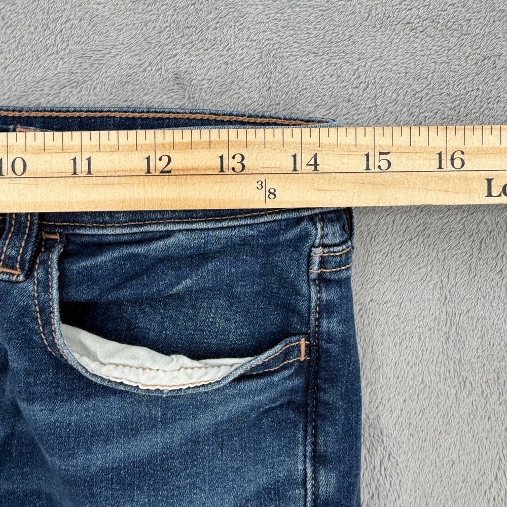 American Eagle Next Level Stretch Distressed Jeggings Skinny Jeans Sz 10 Short - Picture 16 of 16
